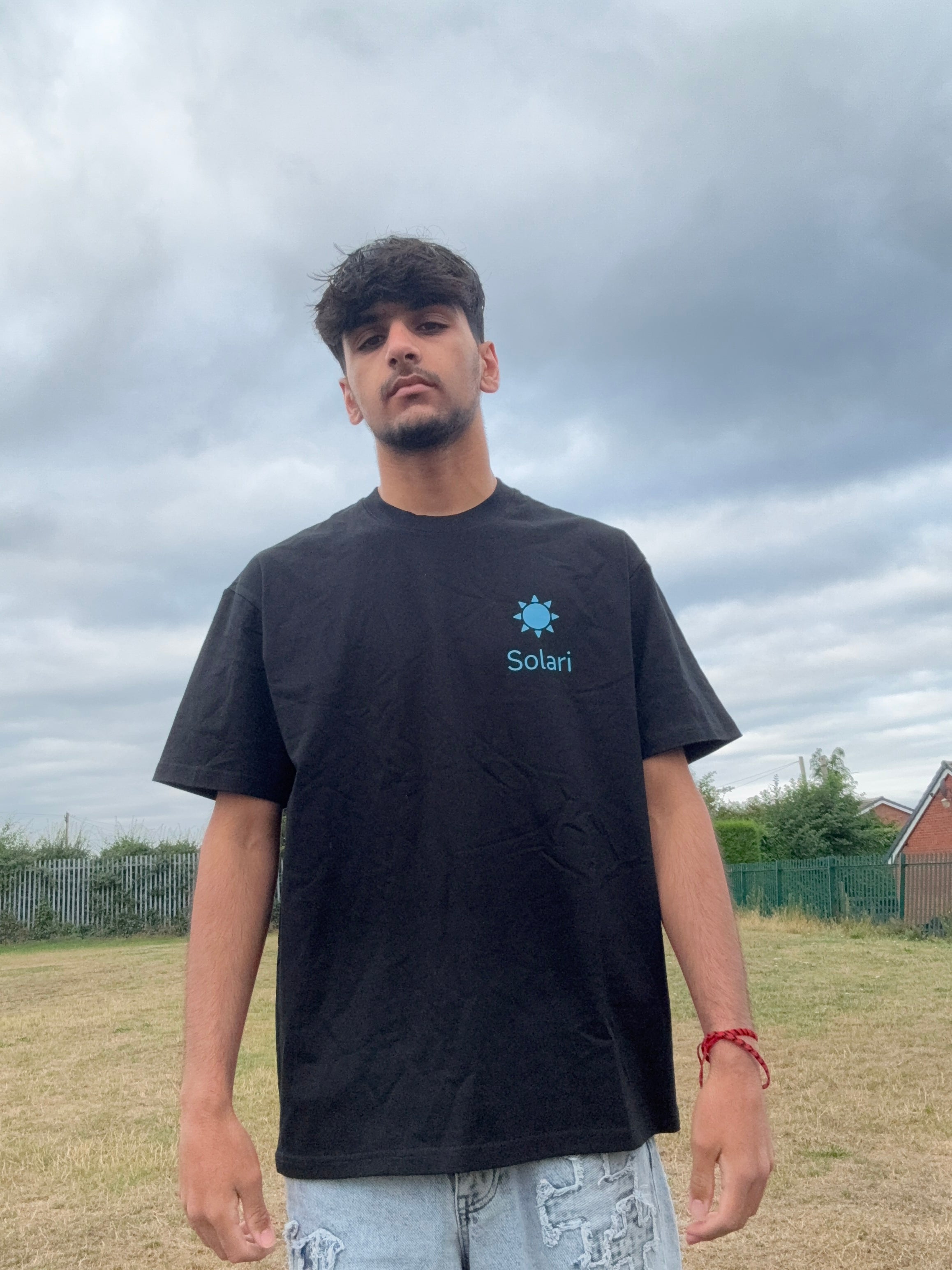 Solari black t-shirt